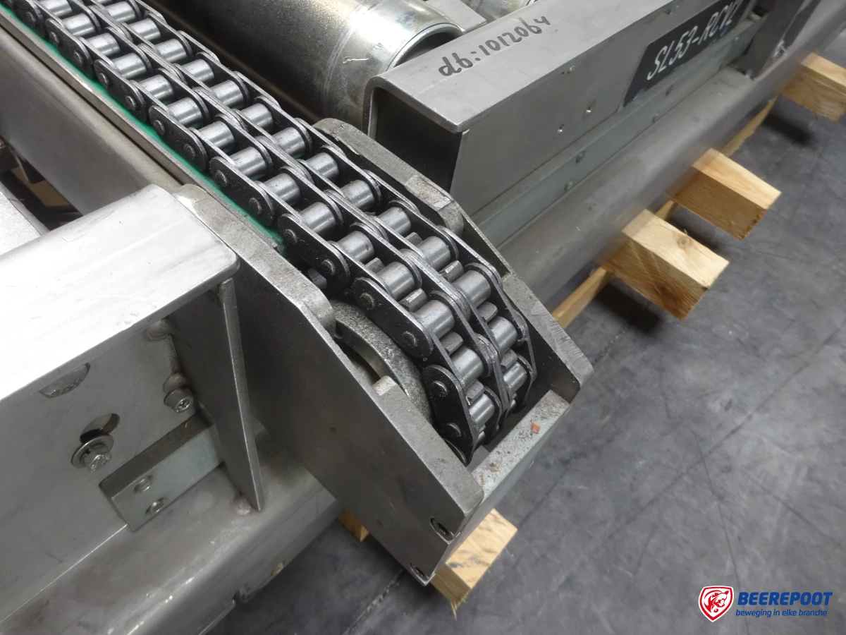 Rollenbaan-/kettingbaanwissel